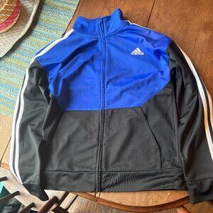 Adidas Boys Full-Zip Jacket – Size M (10/12)